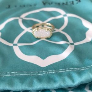 Kendra Scott Iridescent Drusy Ring